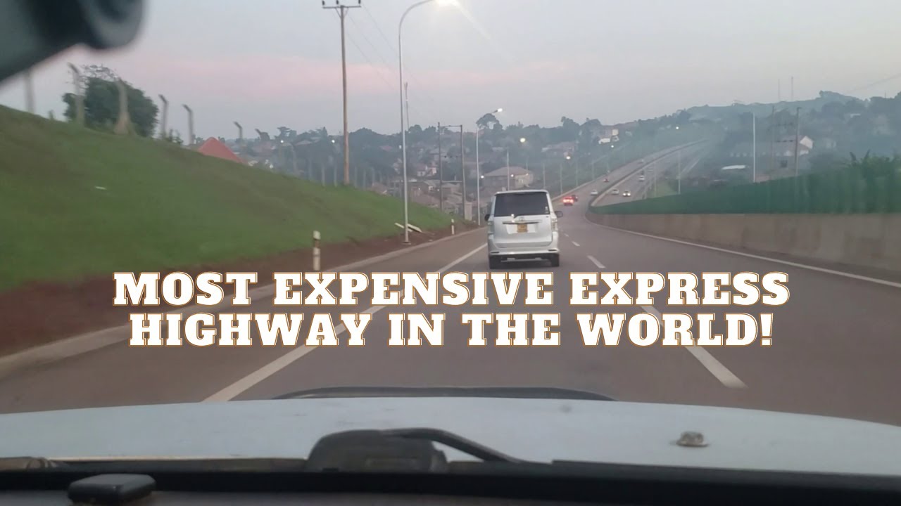 Most Expensive Express Highway in the WORLD - Entebbe Express Highway 4K HDR.