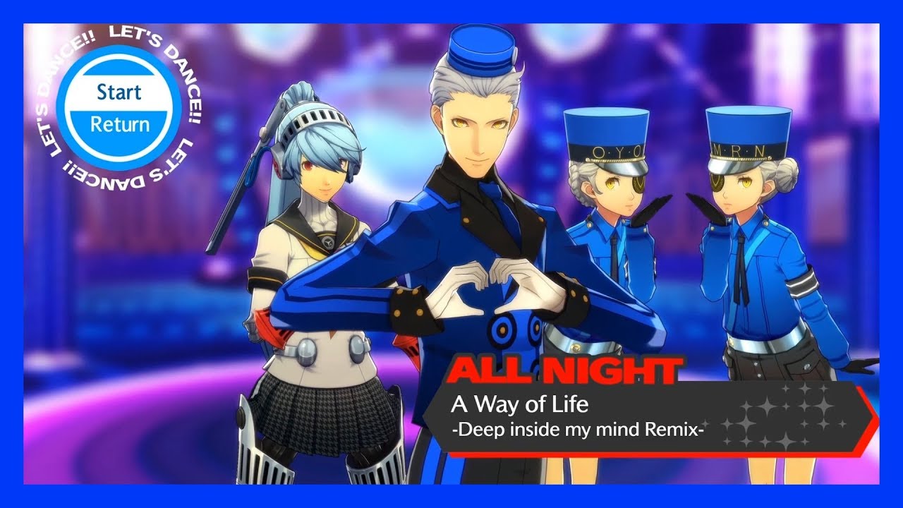 Persona 3: Dancing in Moonlight - A Way of Life -Deep inside my mind Remix- [ALL NIGHT] KING CRAZY