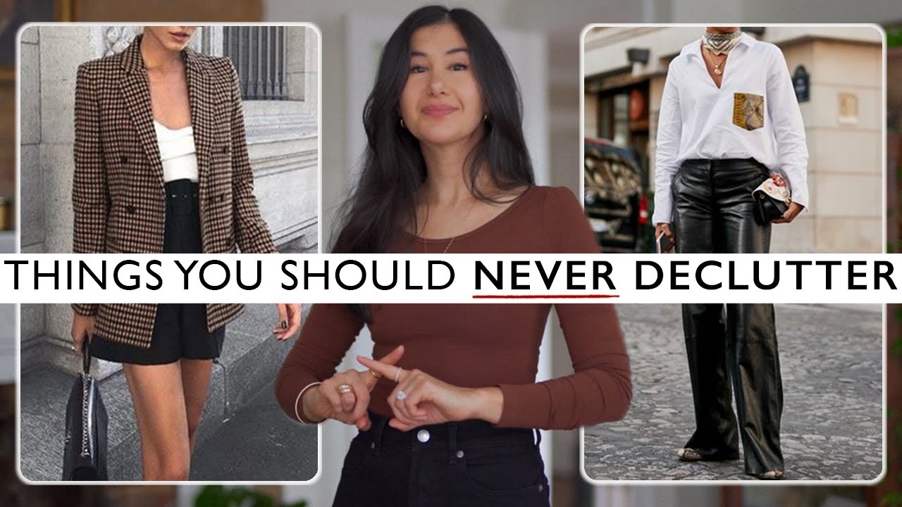 Things you should Never DECLUTTER
