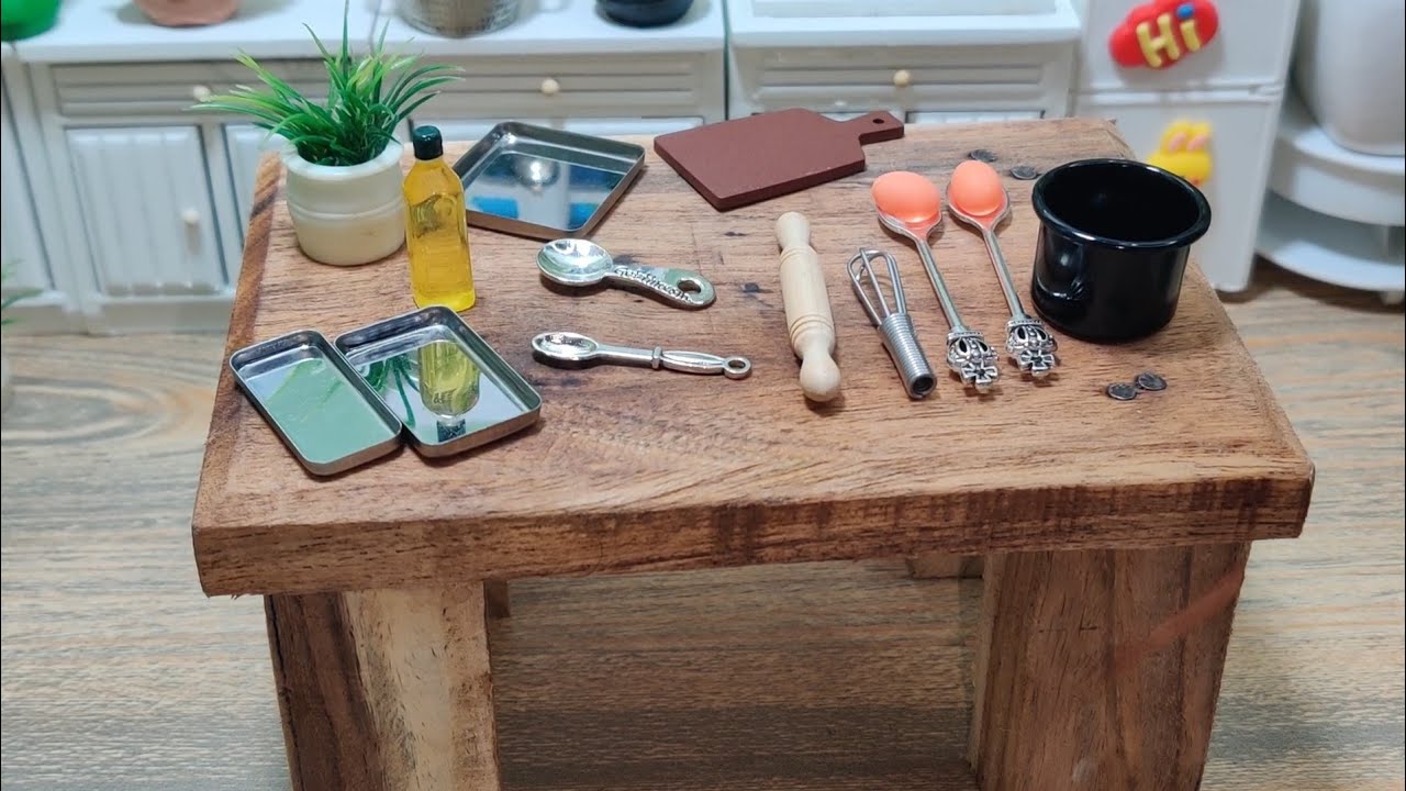 Unboxing Miniature Kitchen Baking Set 👌| Miniature Kitchen Set Unboxing 😊