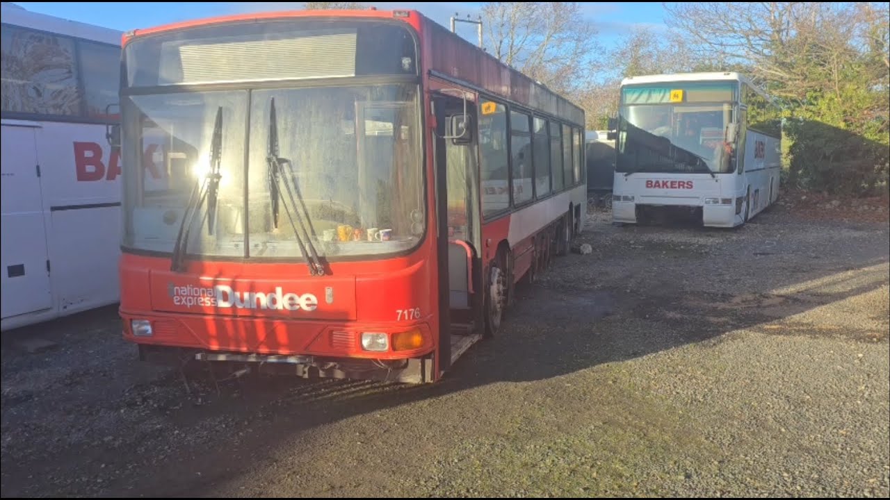 Today we move our 2000 Volvo B10BLE Wright Renown V176 ESL (7176) around the Yard in 2026