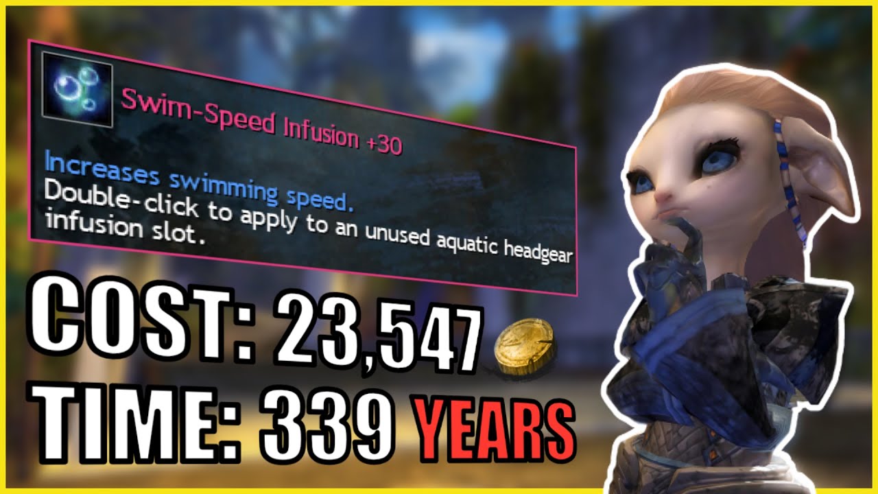 Swim-Speed Infusions: ArenaNet's insanity