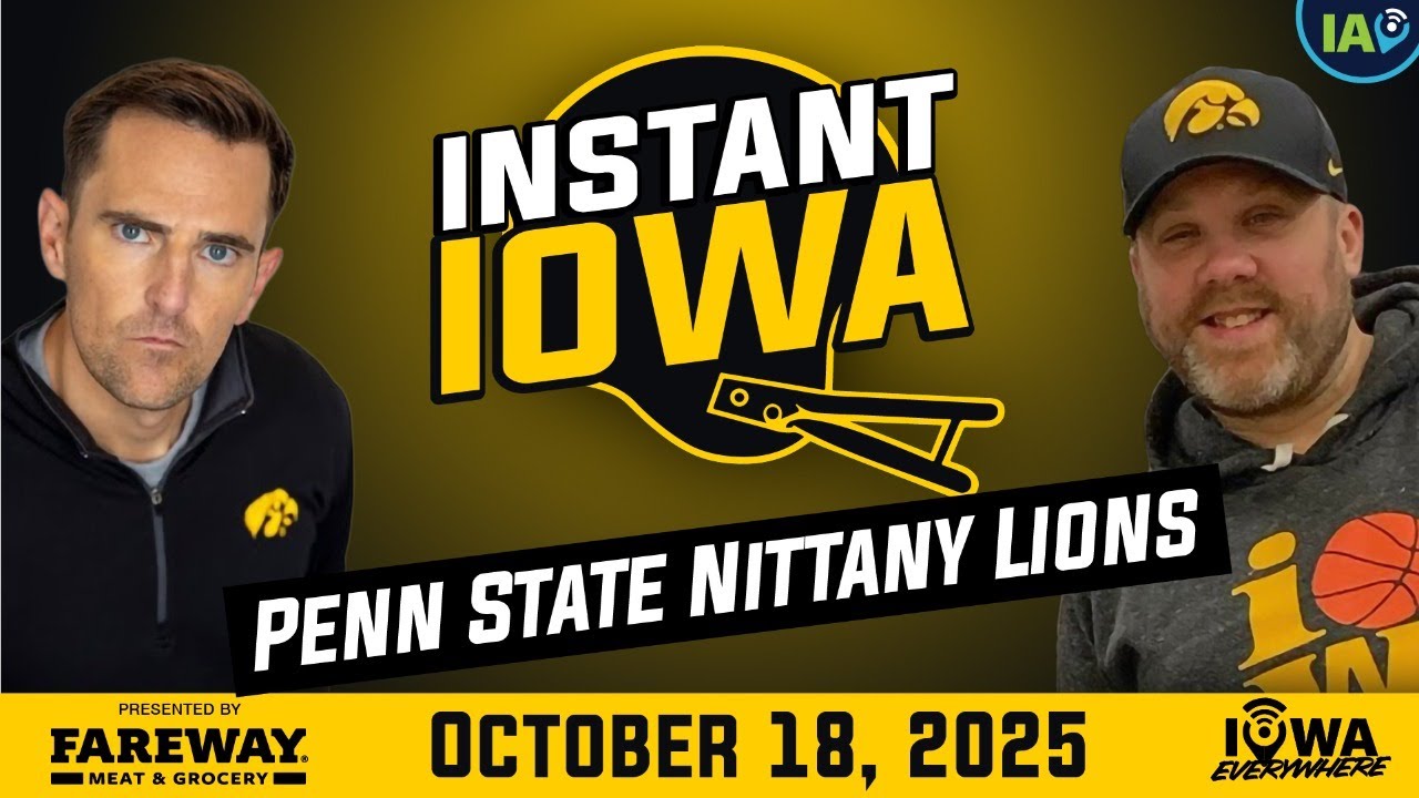 Instant Iowa: Iowa comes up clutch to beat Penn State