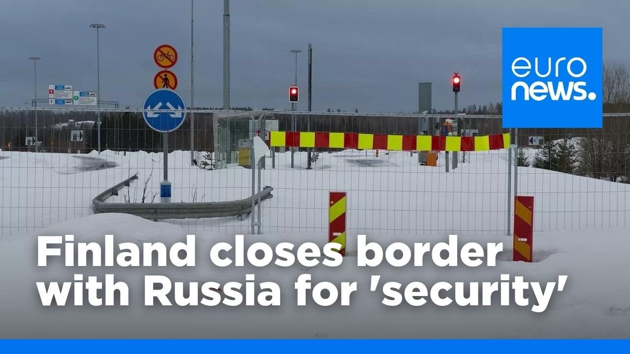 Жизнь вдоль закрытой сухопутной границы между Финляндией и Россией | euronews 🇬🇧