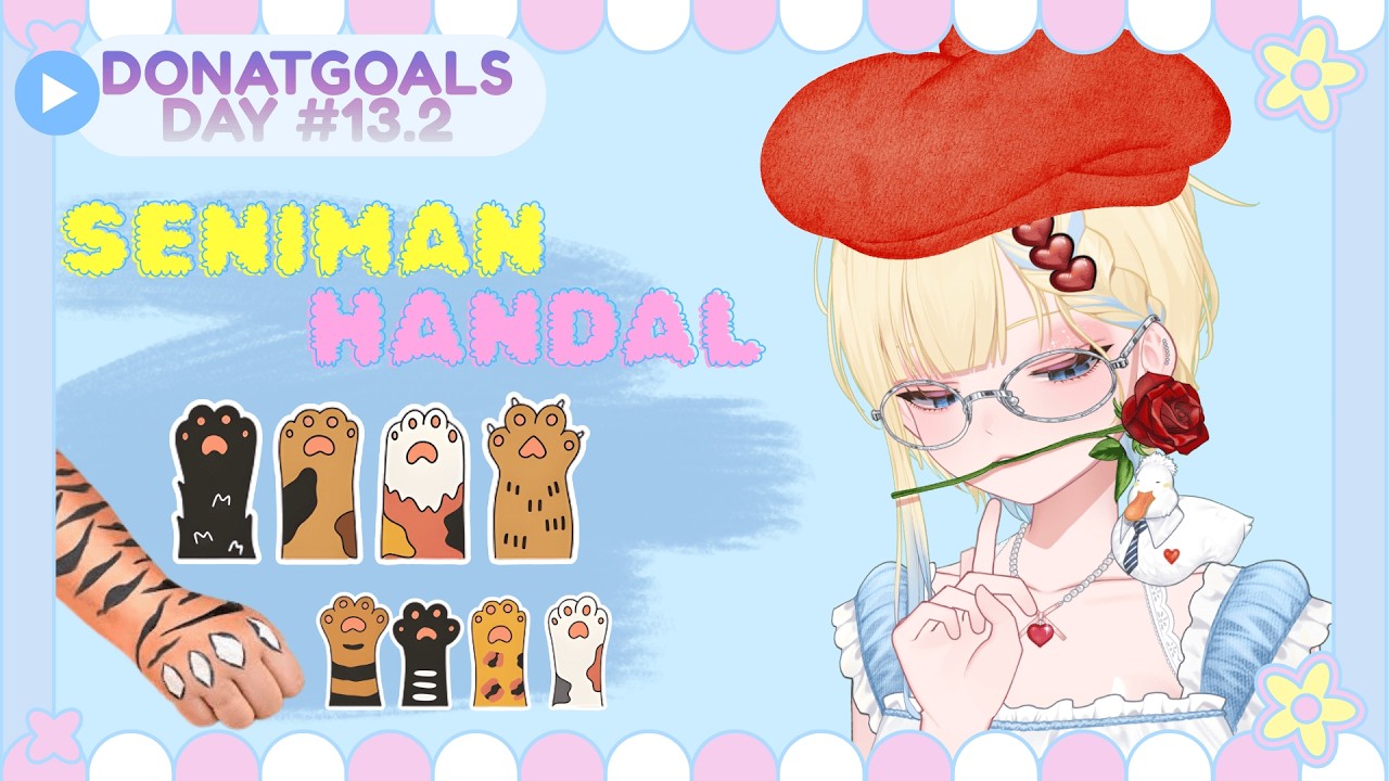 Hand Painting - Diwarnai Dengan Penuh Cinta Rawrrr | DONATGOAL #13.2