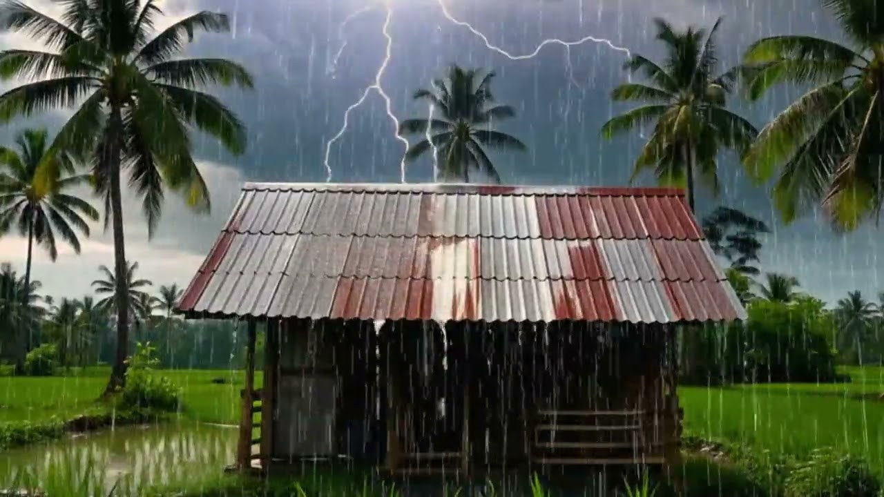 Rain Sounds for Insomnia | Fall Asleep Fast with ASMR Rain