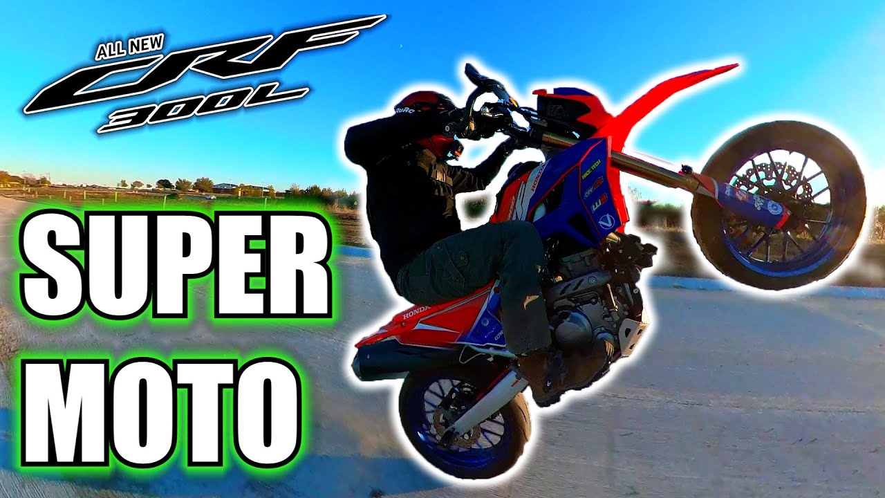 Первая поездка на CRF300L Supermoto