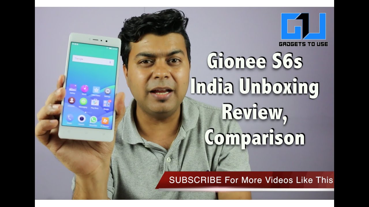 Hindi | Gionee S6S India Unboxing, Review, Pros, Cons, Comparsion | Gadgets To Use