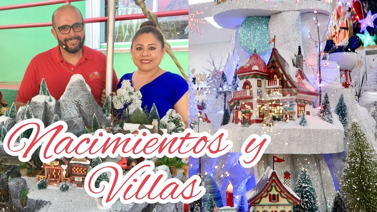 COMO HACER UN NACIMIENTO FACIL Y RAPIDO, VILLAS NAVIDEÑAS, VILLAS MODERNAS, VILLAS VICTORIANAS