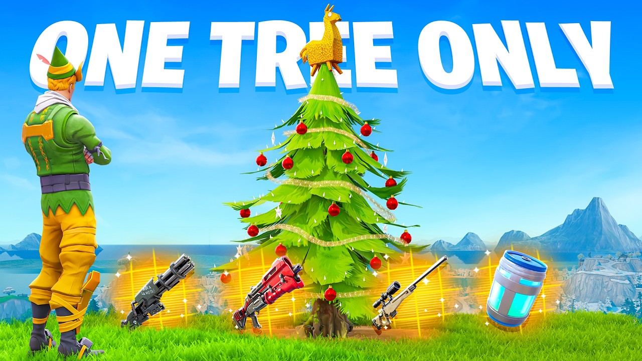 Одно испытание «РОЖДЕСТВЕНСКАЯ ЕЛКА» в OG Fortnite!