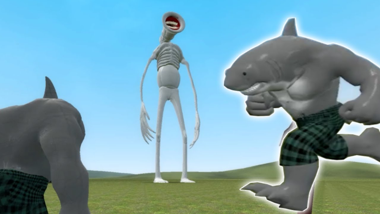 King Shark (The Suicide Squad ) VS Garry's Mod