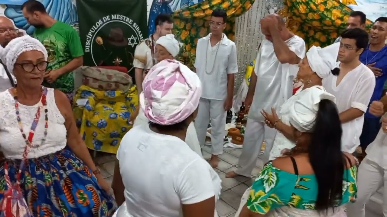 Toque De Pretos Velhos, por Mestre Geraldo. Barracão Caboclo Tupinaré. Natal-RN.