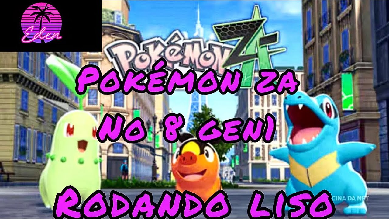 Pokémon Legends Z-A no EDEN para Android
