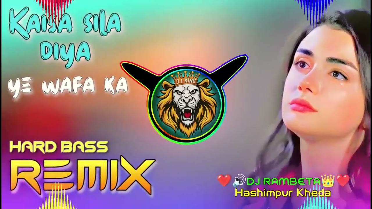 Kaisa sila diya ye wafa ka dj remix hard bass | sad hindi song dj remix | dj lux dj rambeta