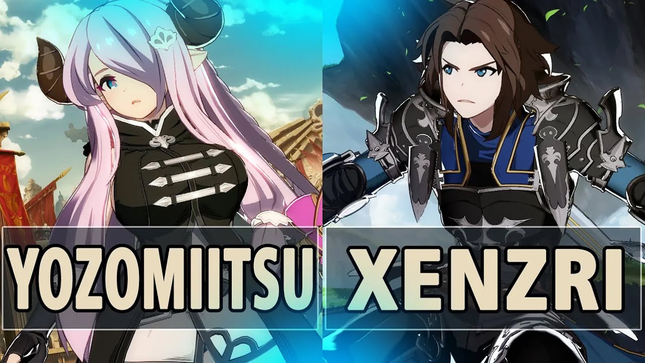 GBVSR:🔥Yozomiitsu  (Narmaya) Vs Xenzri (Lancelot)🔥| High Level Gameplay.