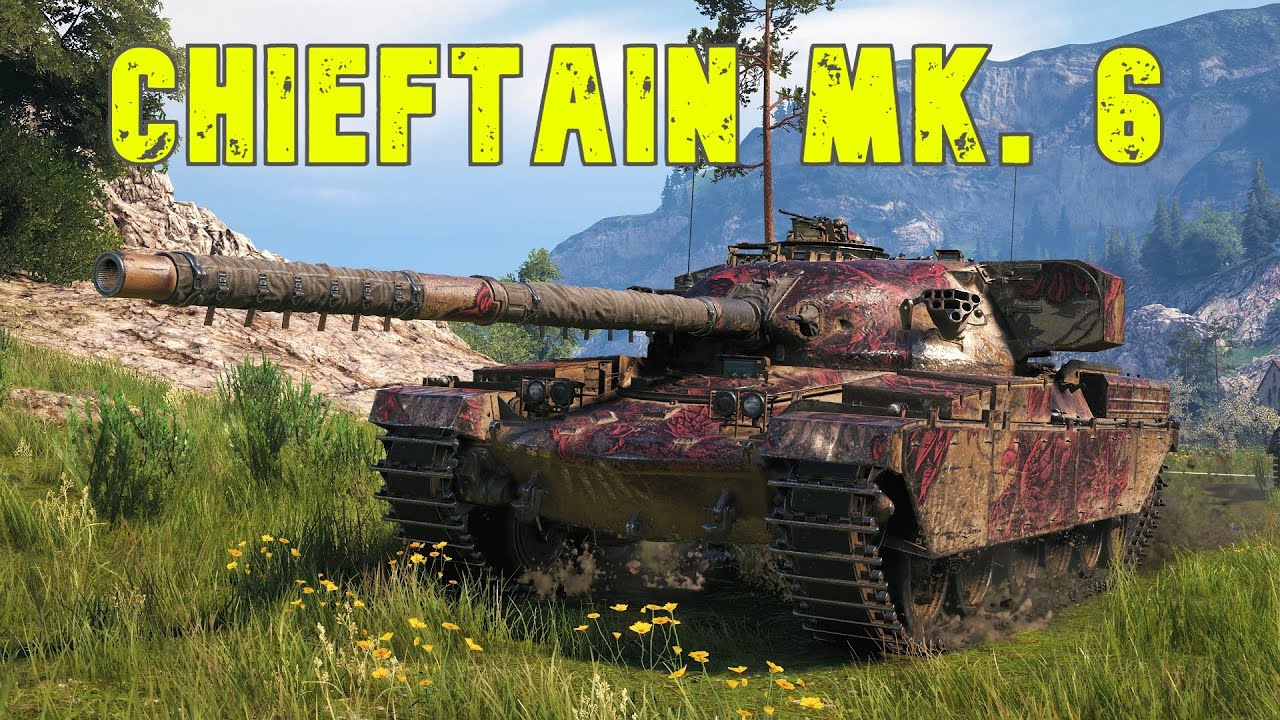 World of Tanks Chieftain Mk. 6 - Stopping the Enemy’s Advance.