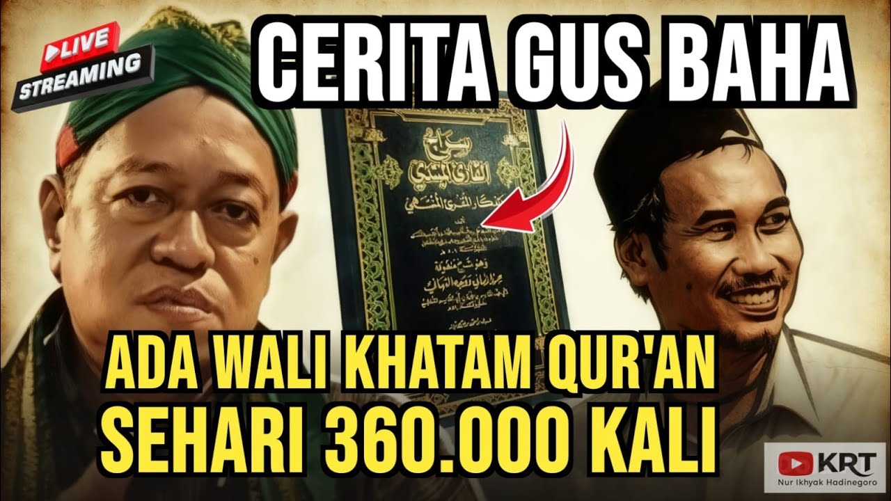 BENARKAH GURU IMAM SYA'RONI KHATAM SEHARI QUR'AN 360.000 KALI⁉️