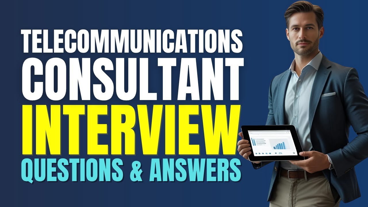 Telecommunications Consultant Interview Questions and Answers | Must Watch Before Your Interview