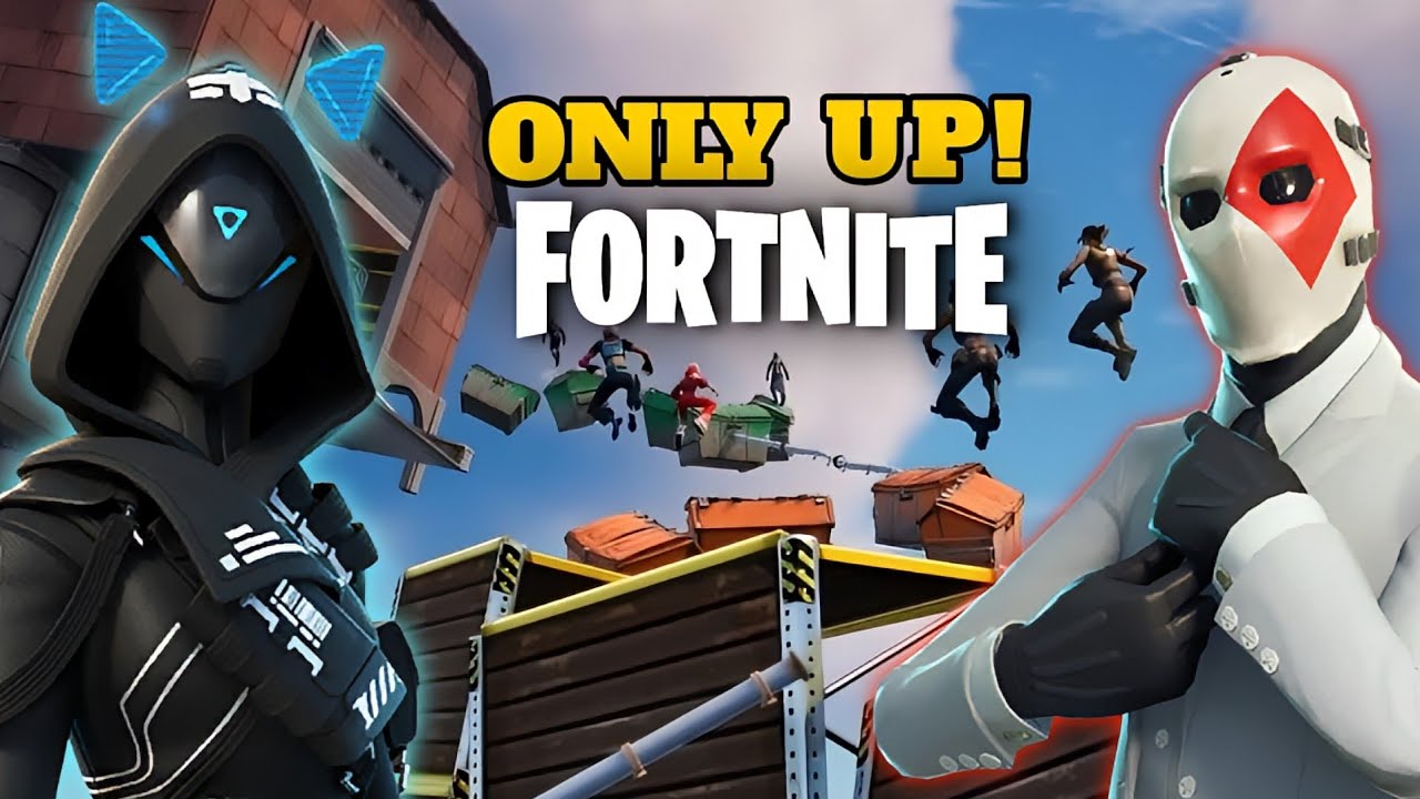 T&Auml;M&Auml; ON VAIKEIN CREATIVE MAPPI! || Fortnite Only Up!