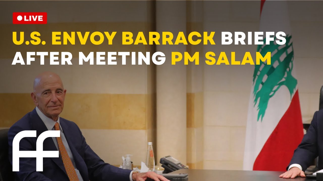 LIVE: U.S. Special envoy for Syria Thomas Barrack newser | Factual Flow