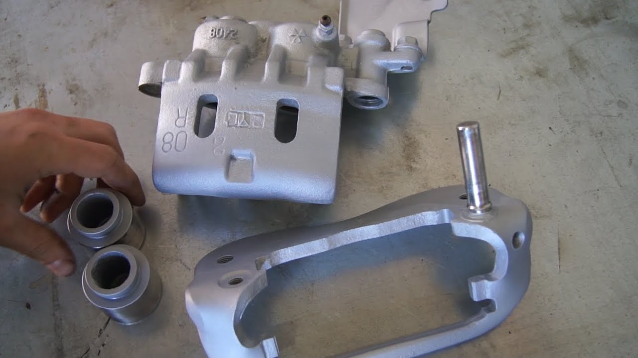 DIY ! /РЕСТАВРАЦИЯ ТОРМОЗНОГО СУППОРТА ( без БОЛГАРКИ и СВАРКИ) /BRAKE SUPPORT RESTORATION