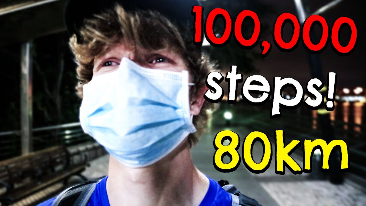 I Walked 100,000 Steps in 1 Day! | Extreme Adventure Challenge