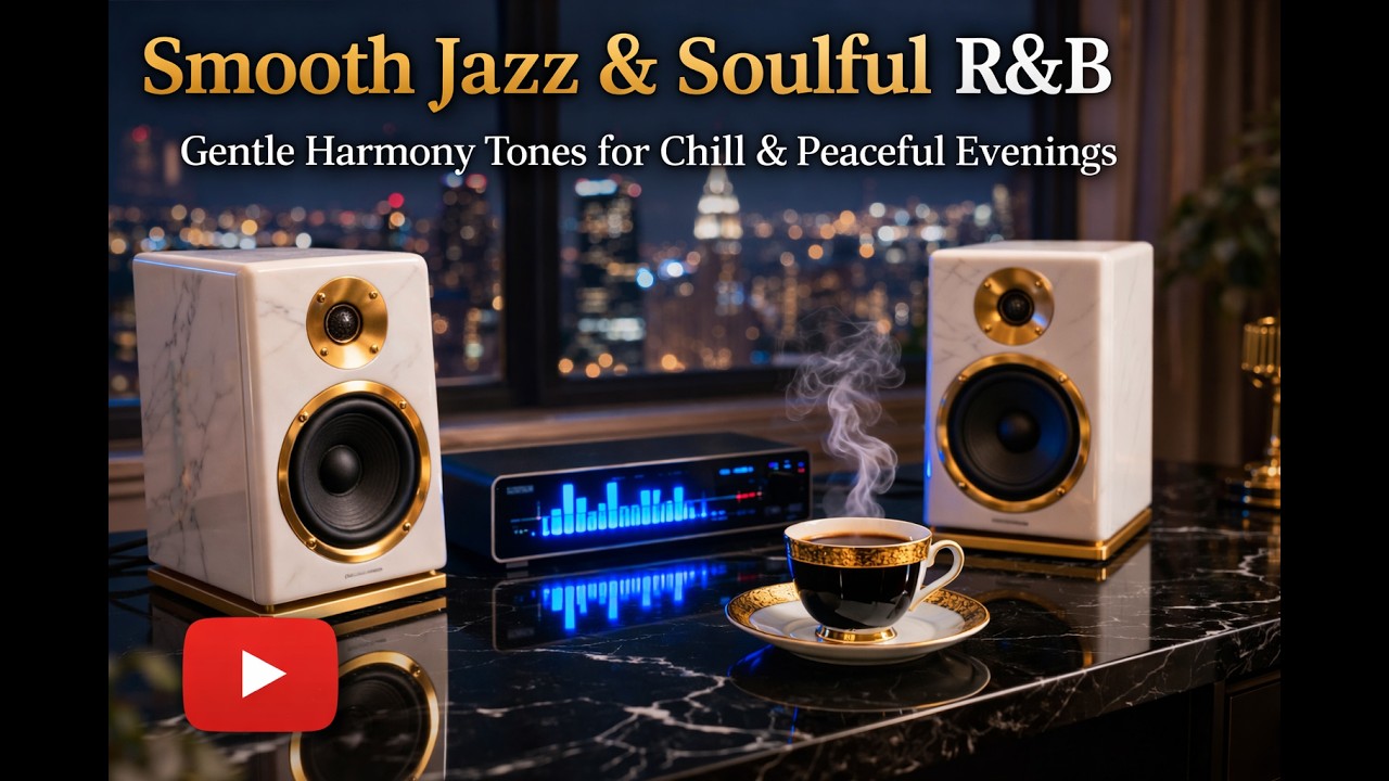 Smooth Jazz & Soulful R&B – Gentle Harmony Tones for Chill & Peaceful Evenings