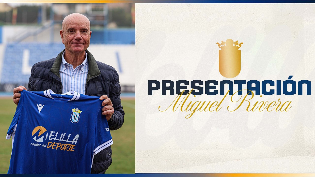 PRESENTACIÓN | Miguel Rivera, nuevo entrenador de la UD Melilla