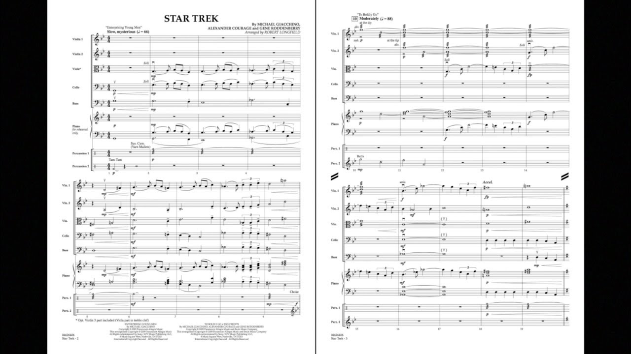 Star Trek arranged by Robert Longfield