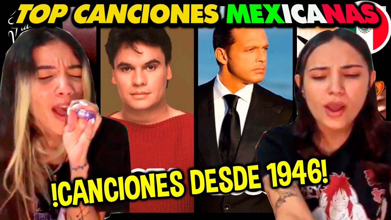 CANCIONES MEXICANAS más Populares CADA AÑO (1940-2021) CUBANAS REACCIONAN