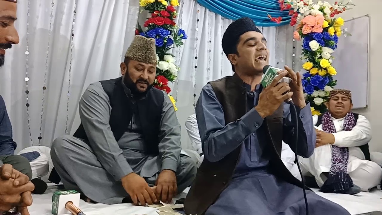 Syed Ehtesham Abbas Shah With Syed Salman Kounain Shah Urdu Naat Ye Naaz Ye Undaaz