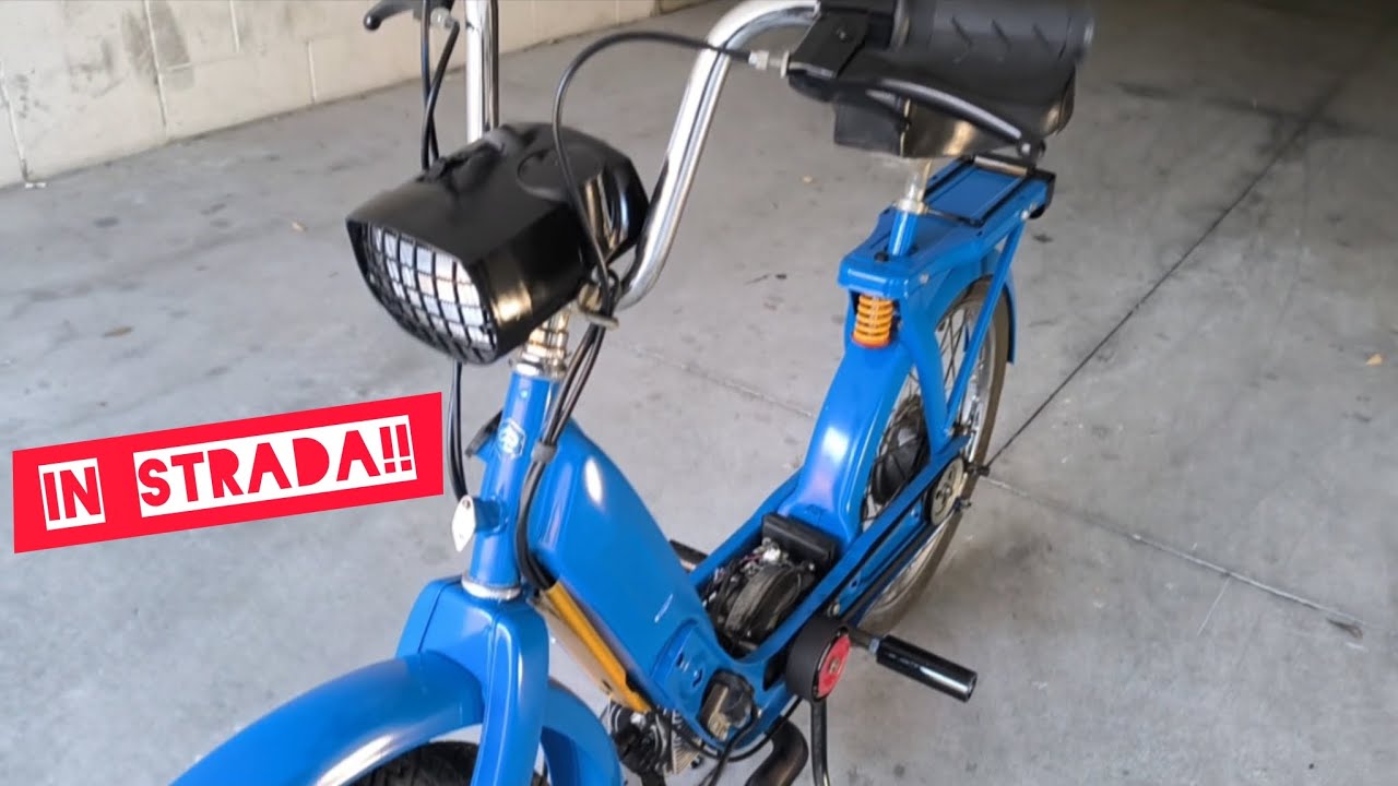 Piaggio ciao, finalmente in strada!!