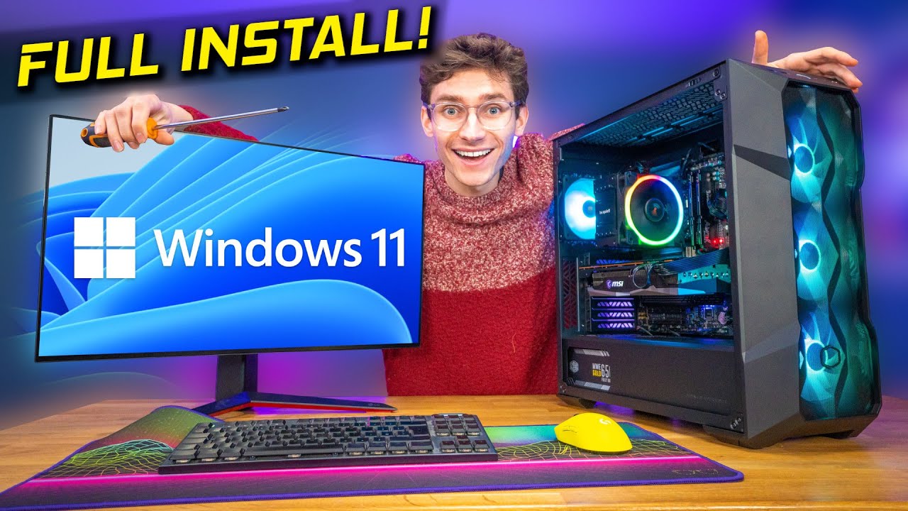 Как установить Windows 11! — Полное руководство, шаг за шагом!