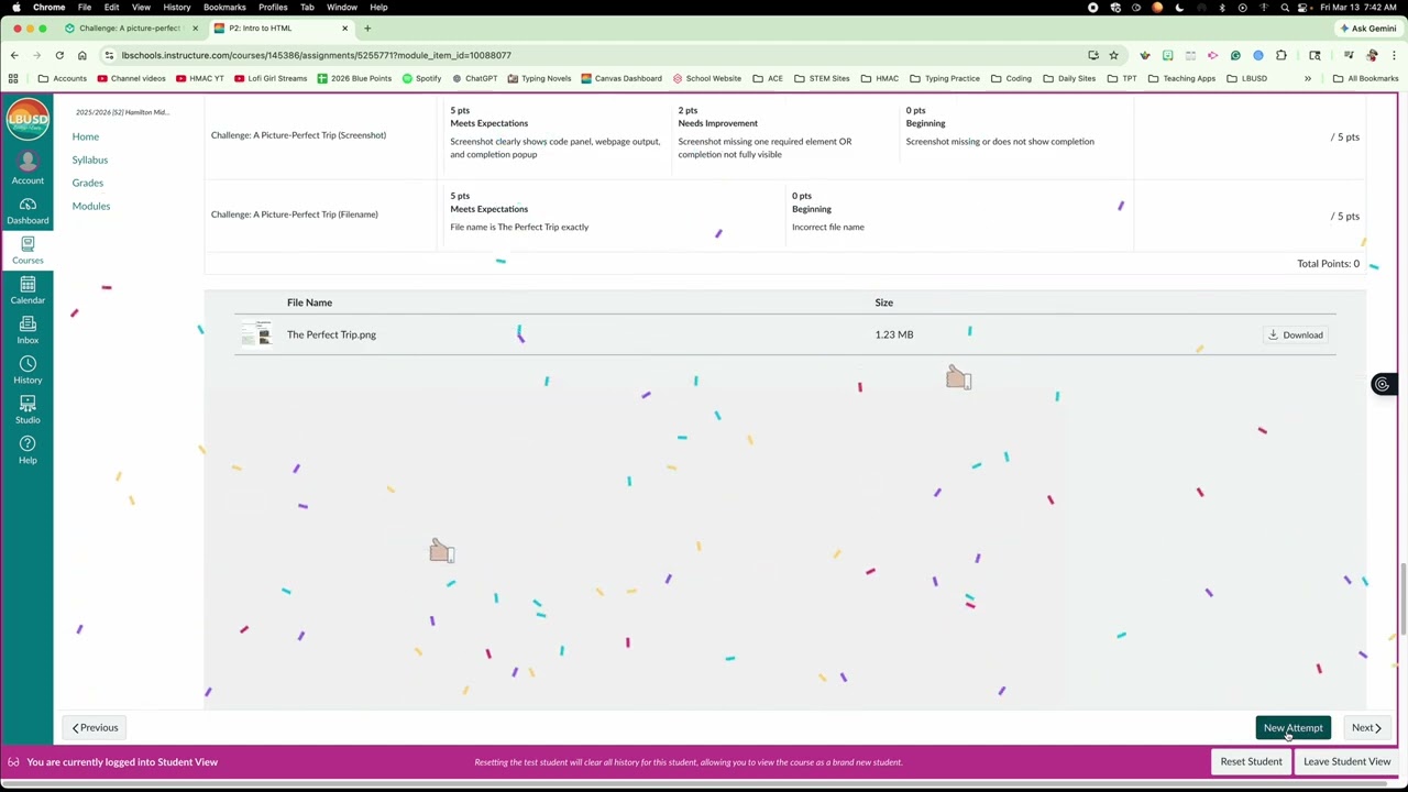 Submitting Khan Academy: HTML Bootcamp