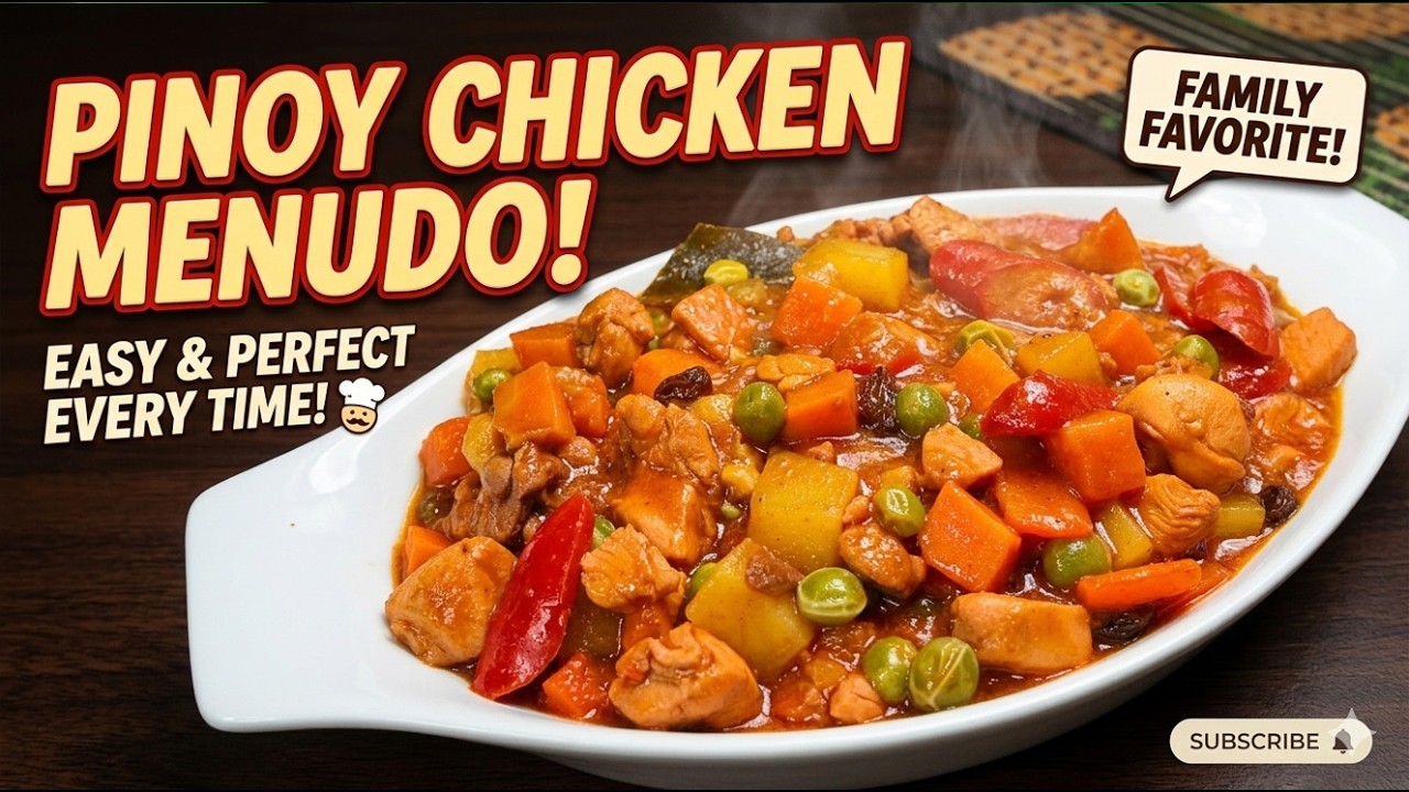 CHICKEN MENUDO | EASY TO COOK, HEALTHY AND TASTY JUST LIKE PORK MENUDO