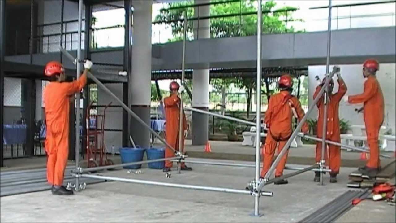 Basic Scaffolding Training #scaffolder #scaffolding #training #bs #diyprojects