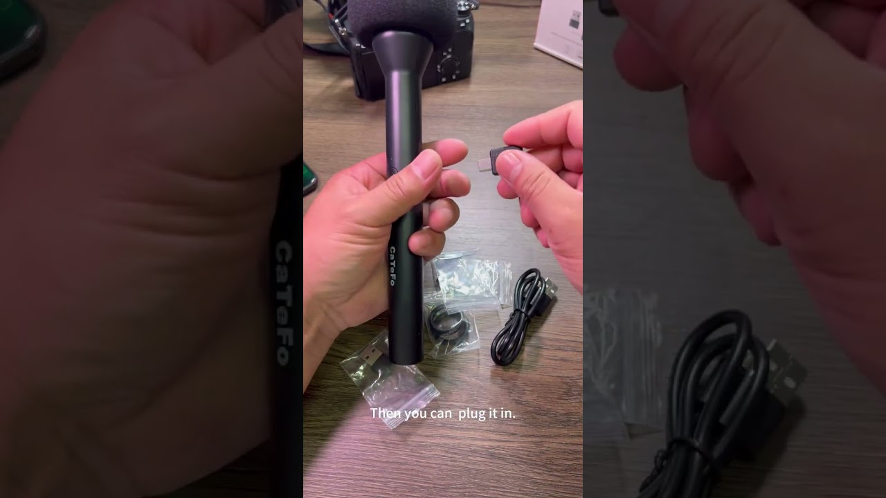 How to Use Handheld Wireless Microphone to Connect with Your Smartphone & Camera for Interview