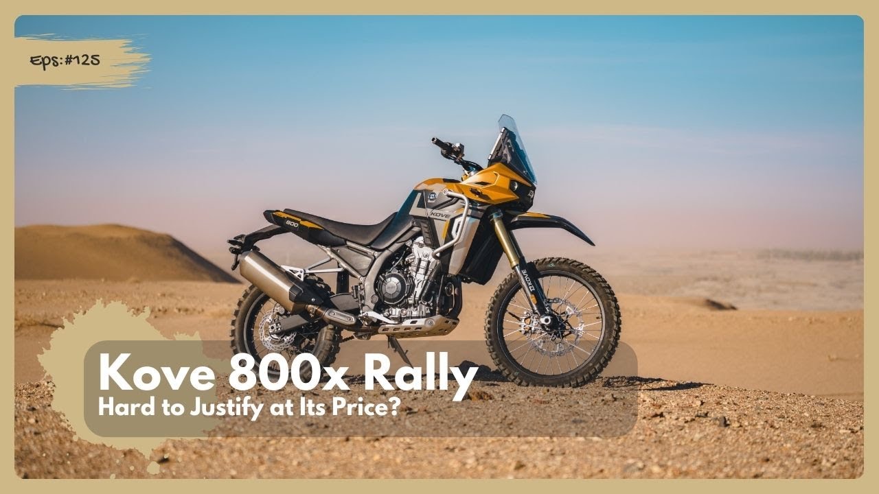 Мотоциклы для приключений: оправдана ли цена Kove 800X Rally?