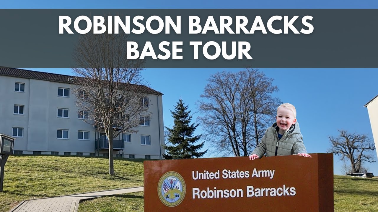 Tour of Robinson Barracks in Stuttgart, Germany