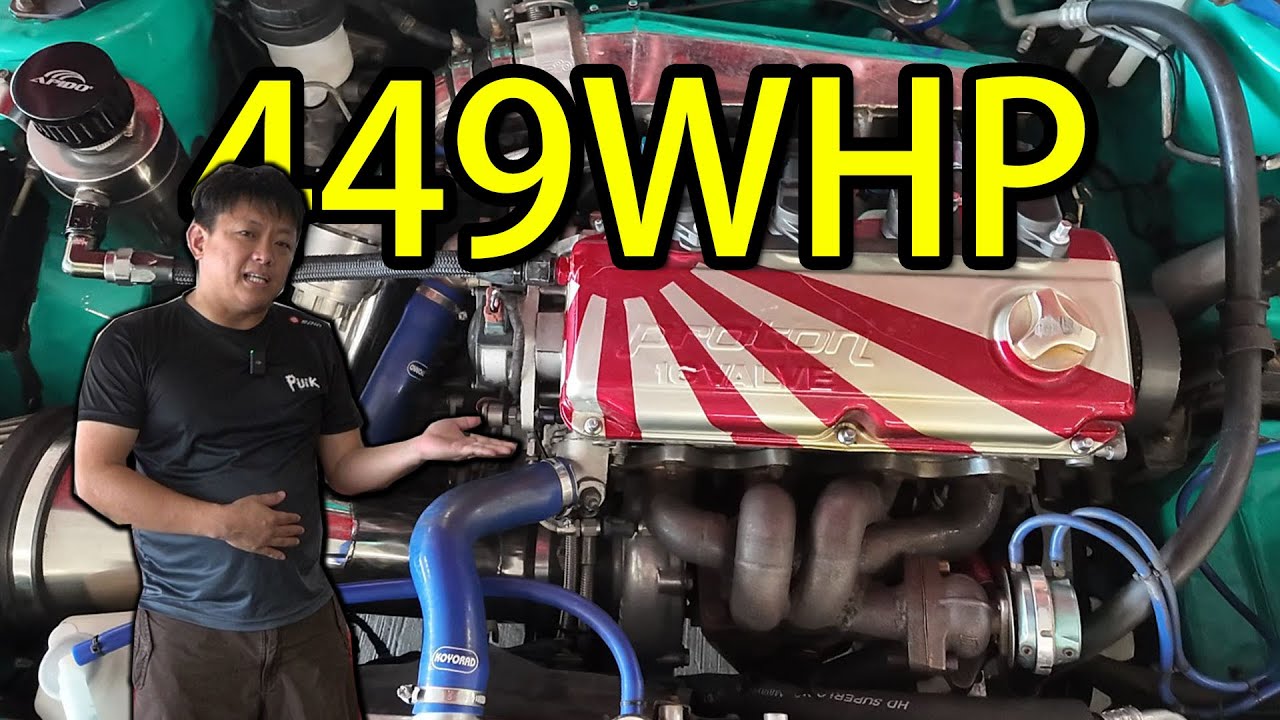 4G93 單凸外掛渦輪炸出輪上449匹！Proton Satria 國民老鋼砲真的可以 | 青菜汽車評論第454集 QCCS
