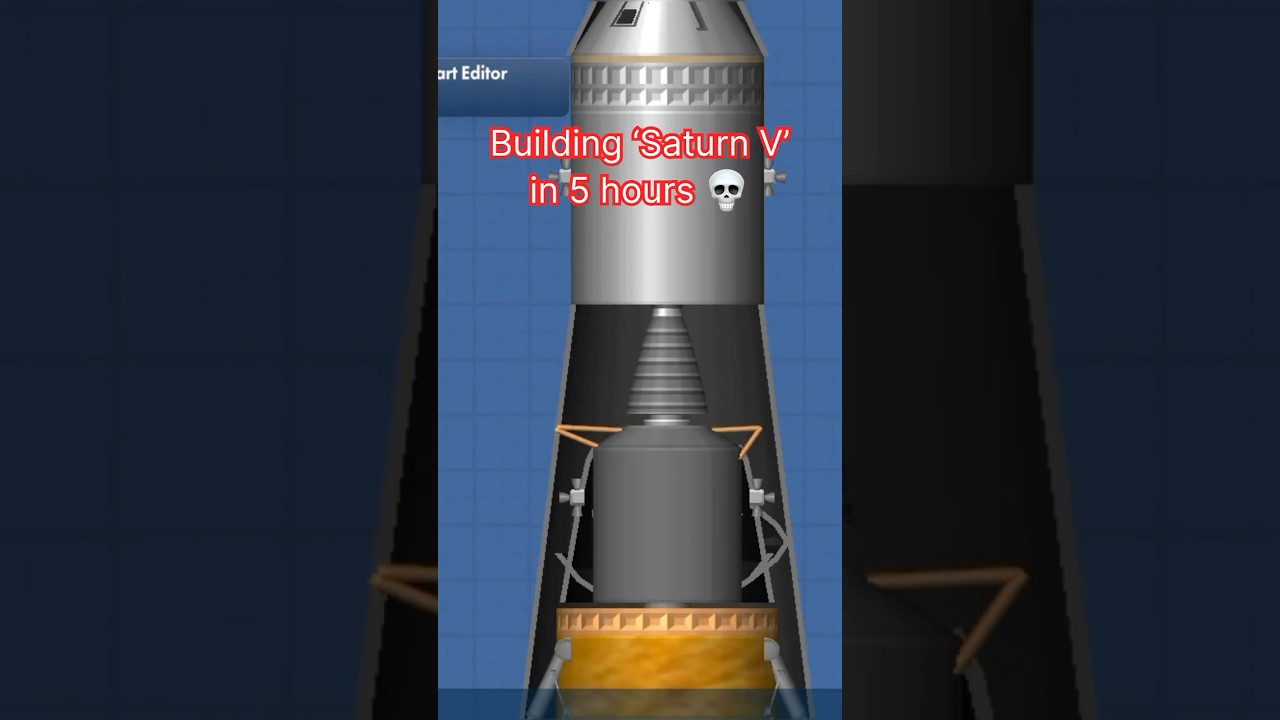 Building a Saturn V in 1 Second vs 5 Hours… 