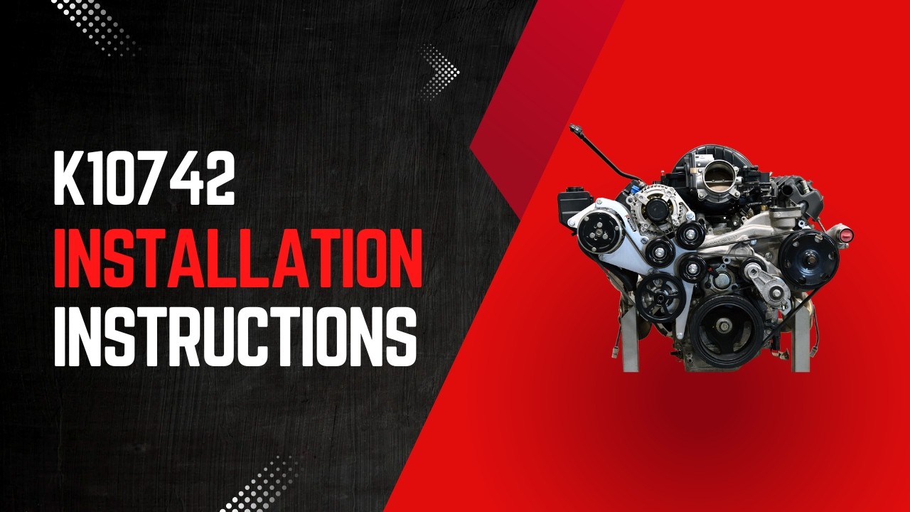 Kwik Performance K10742 LT Truck (14-19) Sanden Mini AC/Alt/PS Installation Instructions