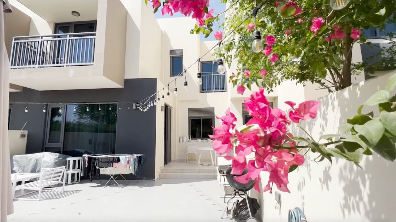 3 Bedroom + Maids Maple Townhouse Dubai Hills - 2M Type - Single Row Camel Track