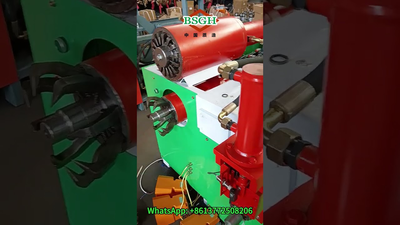 Italy Client's Motor Wrecker for 50~50mm Motor Stator | Hot Sale Electric Motor Recycling Machine