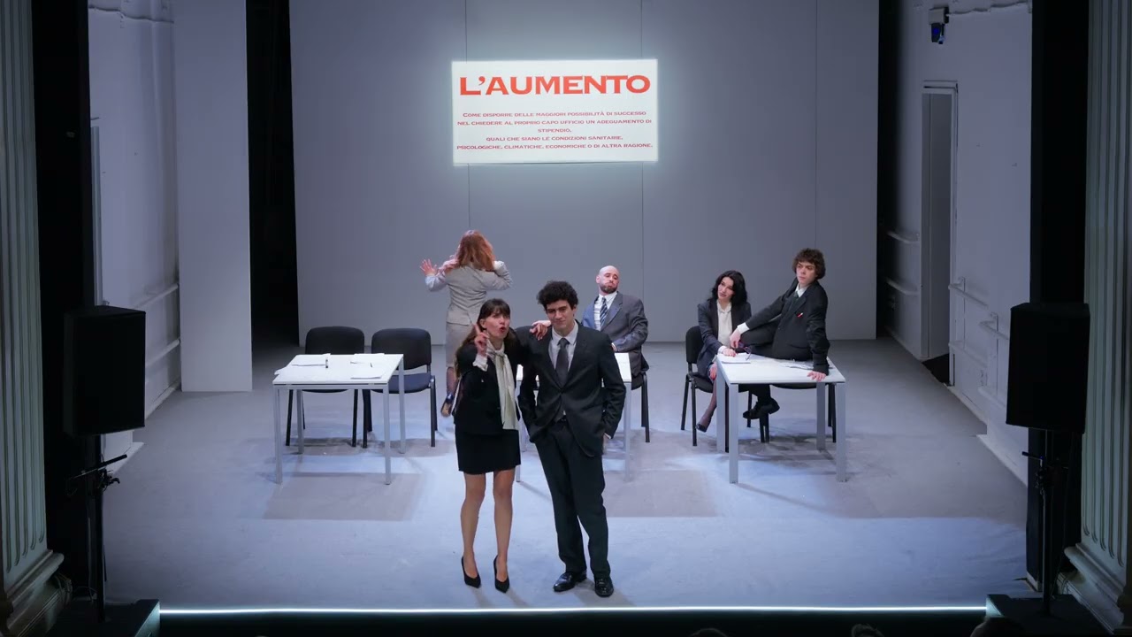 L’aumento di Georges Perec – regia di Piero Maccarinelli – Saggio II biennio recitazione - fissa UHD