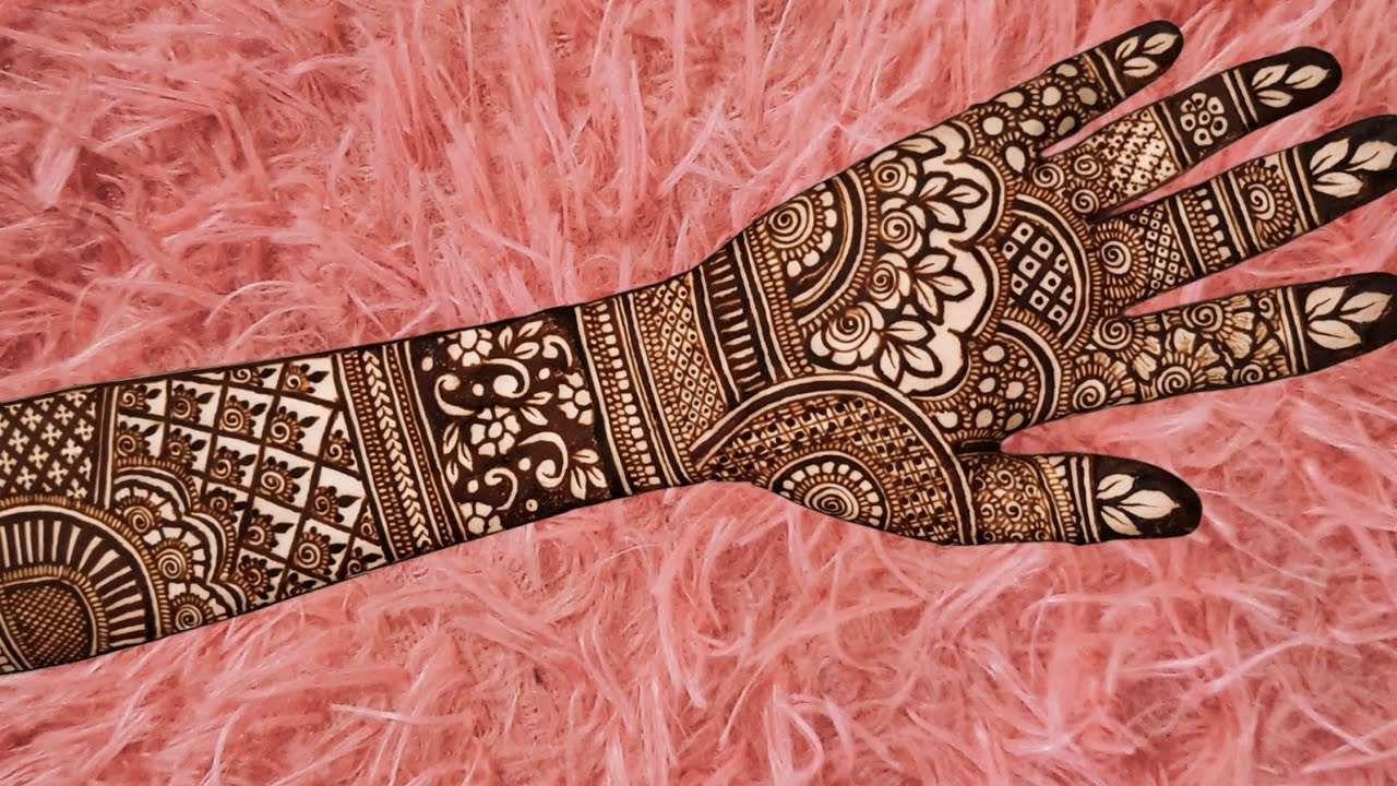 💕Very Beautiful & Trending Bridal Henna Design🌿 | Henna Bridal Tutorial😍| Intricate Henna Designs 🌺 