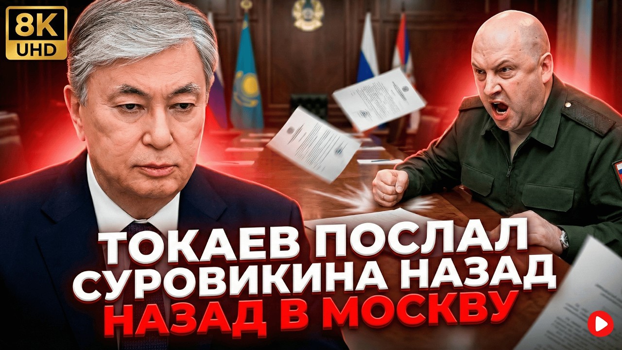 «НИКАКИХ ВАШИХ ВОЙСК ЗДЕСЬ НЕ БУДЕТ!» Токаев жестко унизил генерала Суровикина прямо на переговорах