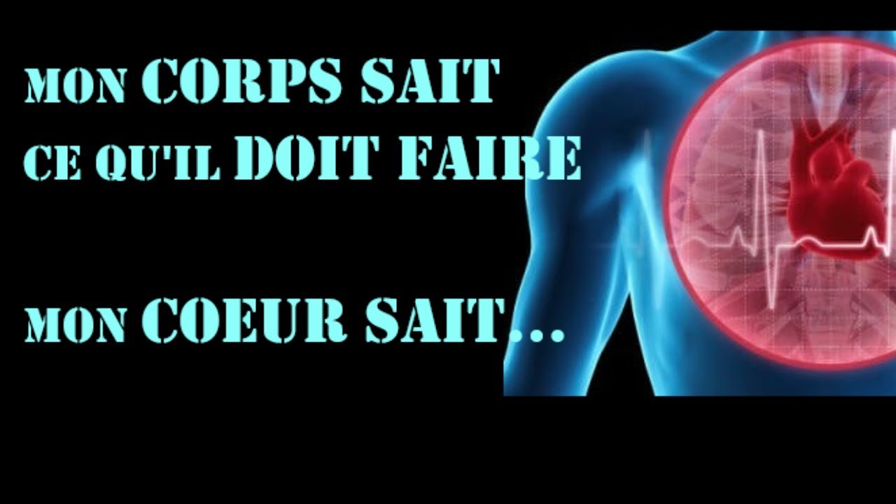Jour 1. Mon corps SAIT; Les 21 jours de la guérison.