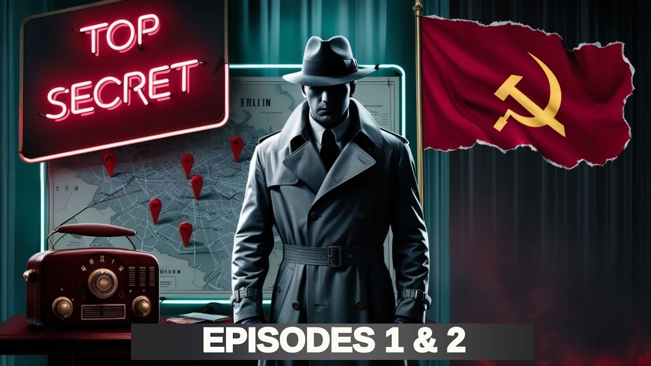 Top Secret - Cold War Radio Drama - Episode 1 & 2: Night Train to Berlin / Admirals Strange Identity