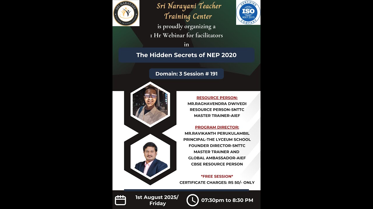 The Hidden Secrets of NEP 2020 Session#191